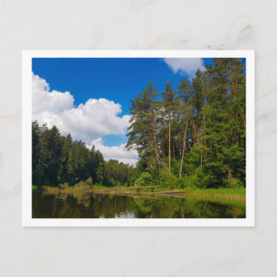 Postal Paisaje natural Scenerar Canal Sky Bielorrusia