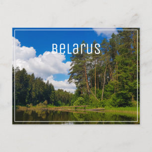 Postal Paisaje natural Scenerar Canal Sky Bielorrusia