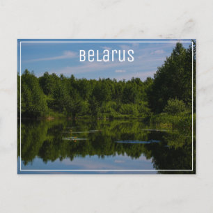 Postal Paisaje natural Scenerar Canal Sky Bielorrusia