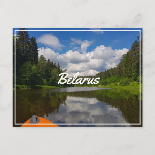 Postal Paisaje natural Scenerar Canal Sky Bielorrusia