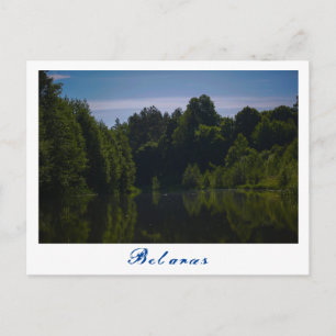 Postal Paisaje natural Scenerar Canal Sky Bielorrusia