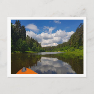 Postal Paisaje natural Scenerar Canal Sky Bielorrusia