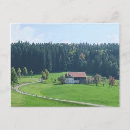 Postal paisaje, naturaleza, bávaras, alemania, alpes, via