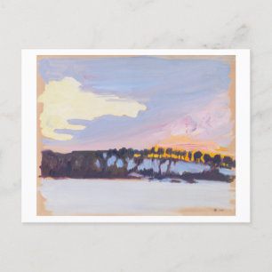 Postal Paisaje nocturno, Akseli Gallen-Kallela, Bella Art