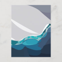 Paisaje oceánico de Iceberg