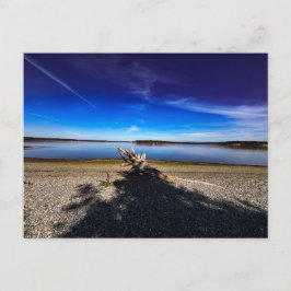 Postal Paisaje Pacífico con Deriva Cielo Azul