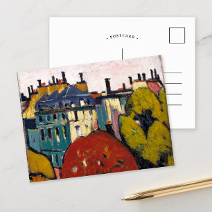 Postal Paisaje, París   Henry Lyman SaŪen
