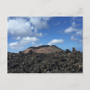 Postal Paisaje Parque Nacional Timanfaya. Lanzarote