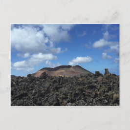 Postal Paisaje Parque Nacional Timanfaya. Lanzarote