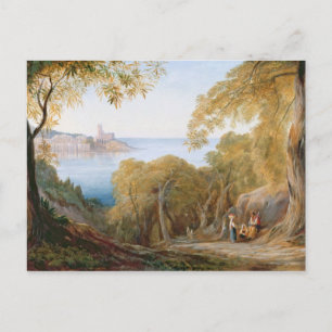 Postal Paisaje T33412 con vista de Lerici, 1880