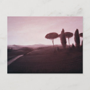 Postal Paisaje toscano 1992