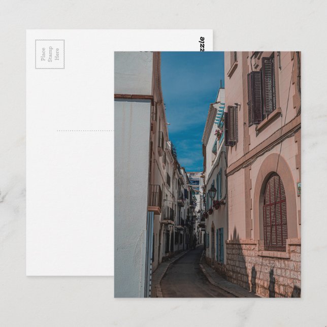 Postal paisaje urbano (Anverso / Reverso)