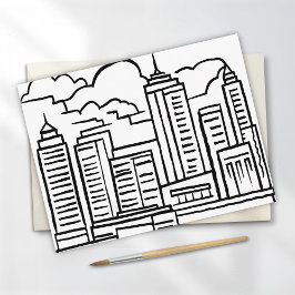 Postal Paisaje urbano