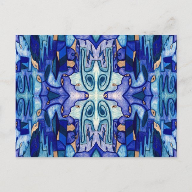 Postal Paisaje urbano (Anverso)