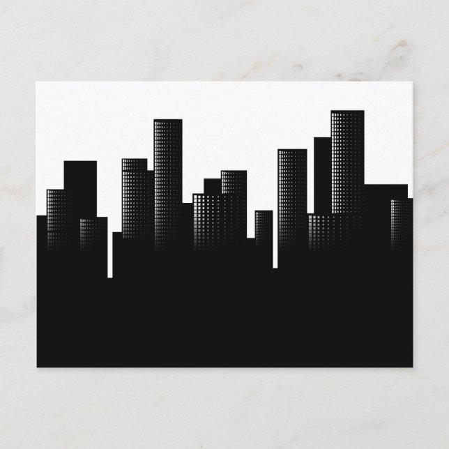 Postal paisaje urbano (Anverso)