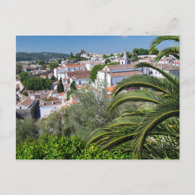 Postal Paisaje urbano de Aveiro, Portugal (Anverso)