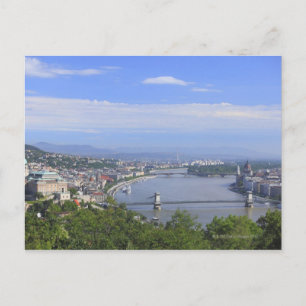 Postal Paisaje urbano de Budapest