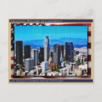 Paisaje urbano de Los Ángeles California Lino y ba