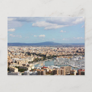 Postal paisaje urbano de Mallorca