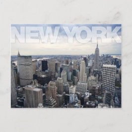 Postal Paisaje urbano de Nueva York
