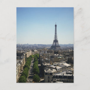 Postal Paisaje urbano de París, Francia
