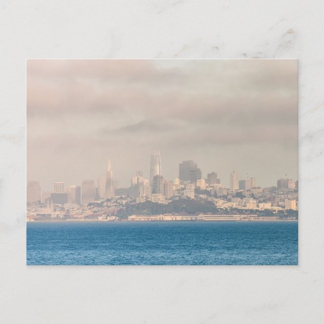 Postal Paisaje urbano de San Francisco (Anverso)
