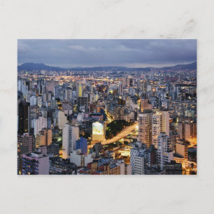 Postal Paisaje urbano de Sao Paulo 2