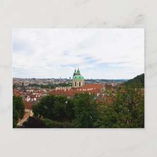 Postal Paisaje urbano en Praga