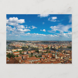 Postal Paisaje urbano en Praga