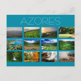 Postal Paisajes de Azores