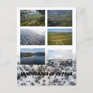Postal Paisajes de Chipre
