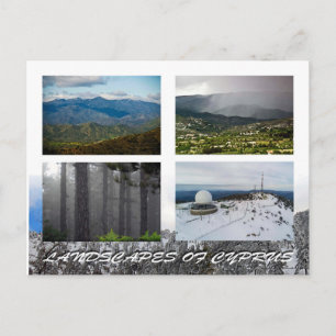 Postal Paisajes de chipre