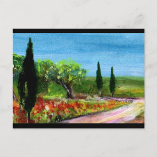 Postal PAISAJES DE LA Toscana