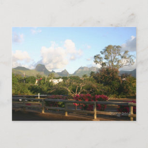 Postal Paisajes de Mauricio