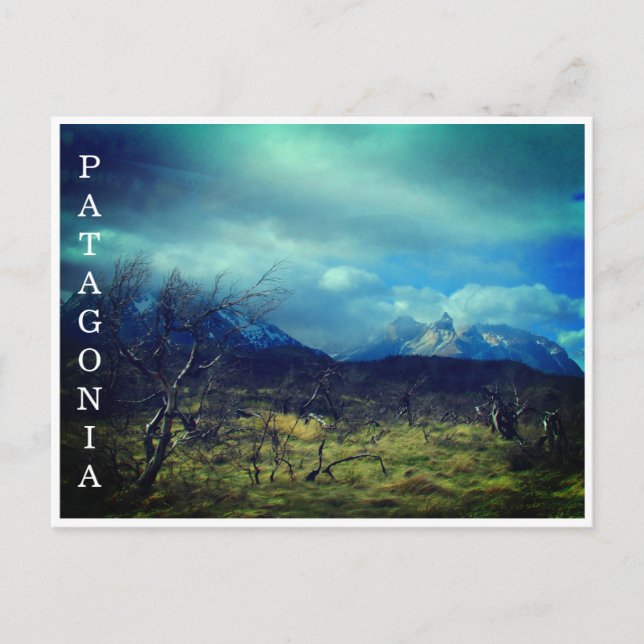 Postal paisajes de patagonia dusk (Anverso)