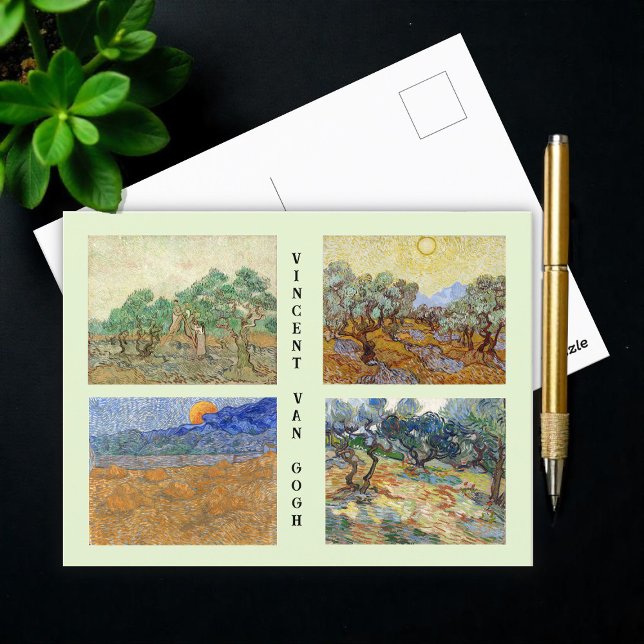 Postal Paisajes de Vincent Van Gogh (Subido por el creador)