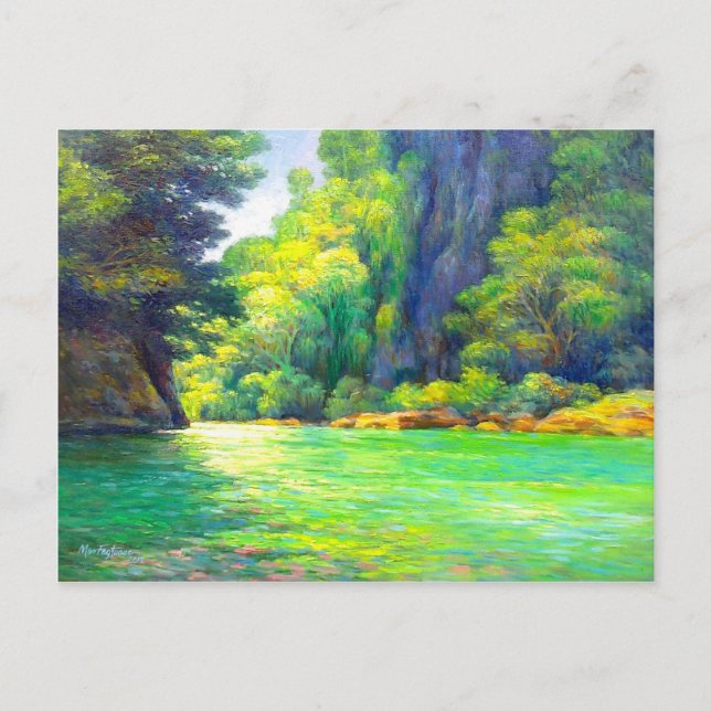 Postal Paisajes en Filipinas (Anverso)