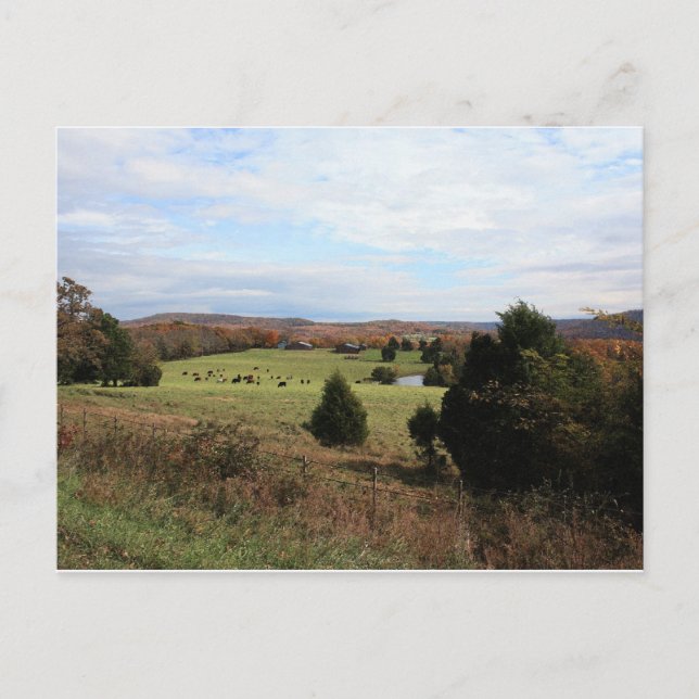 Postal paisajística de Arkansas (Anverso)