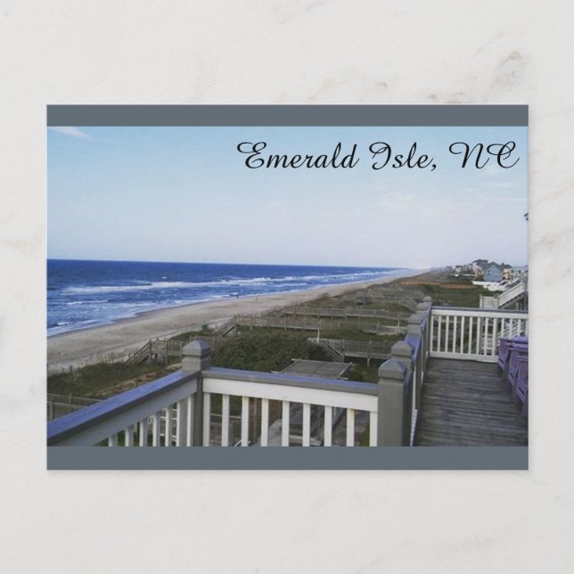 Postal paisajística oceánica (Anverso)