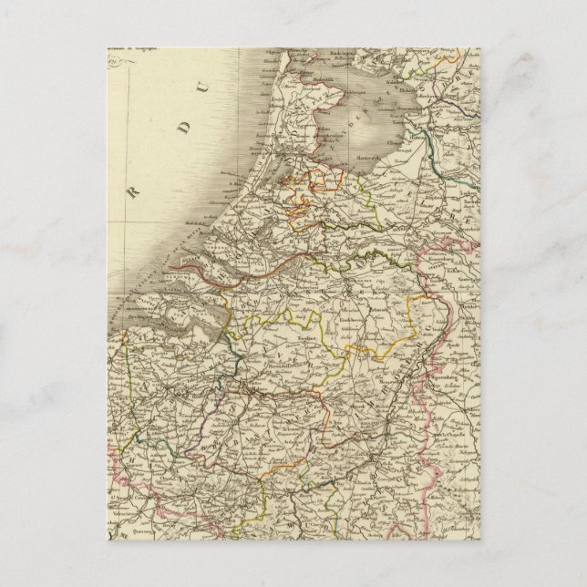 Postal Países Bajos (Anverso)