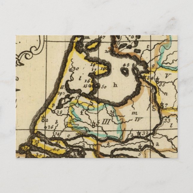 Postal Países Bajos 4 (Anverso)