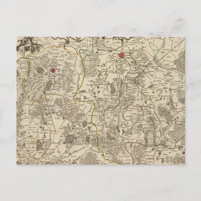 Postal Países Bajos y Bélgica 3 (Anverso)