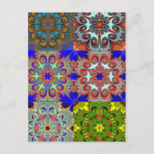POSTAL PAISLEY FLAKE MOSAIC