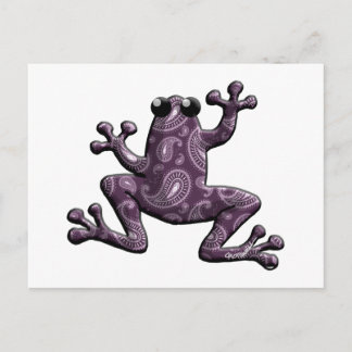 Postal Paisley Frog