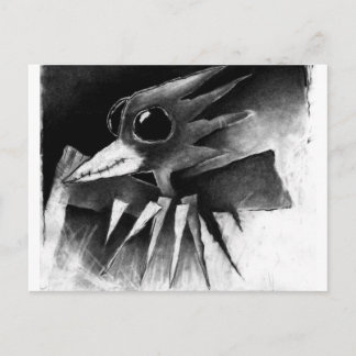 Postal pájaro
