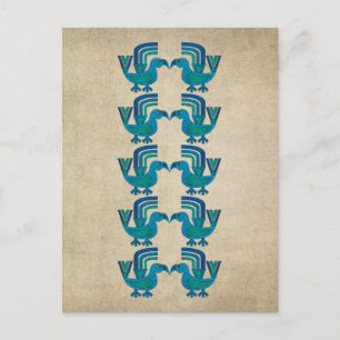 Postal Pájaro andino