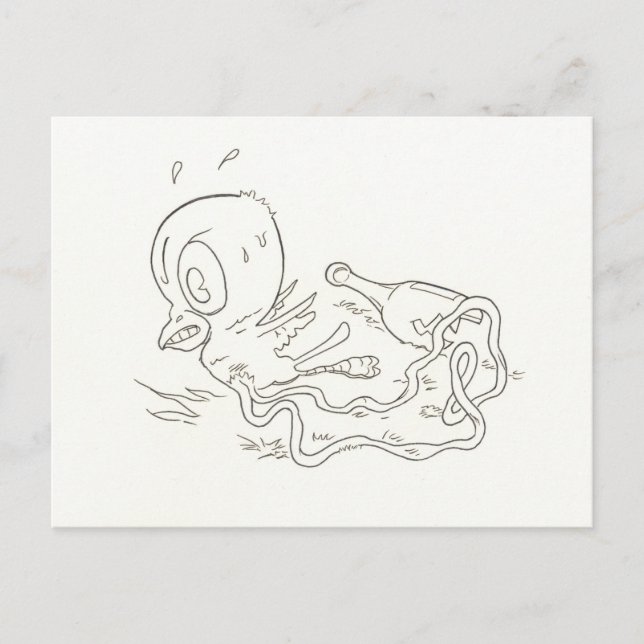 Postal Pájaro azul de la fortaleza (Anverso)