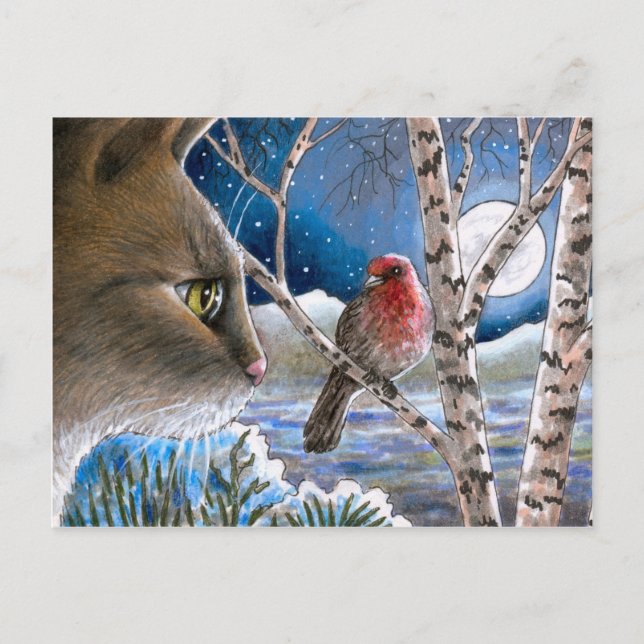 Postal Pájaro Cat 600 (Anverso)