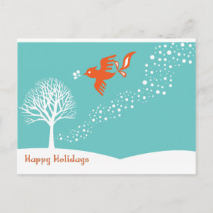 Postal Pájaro de paz