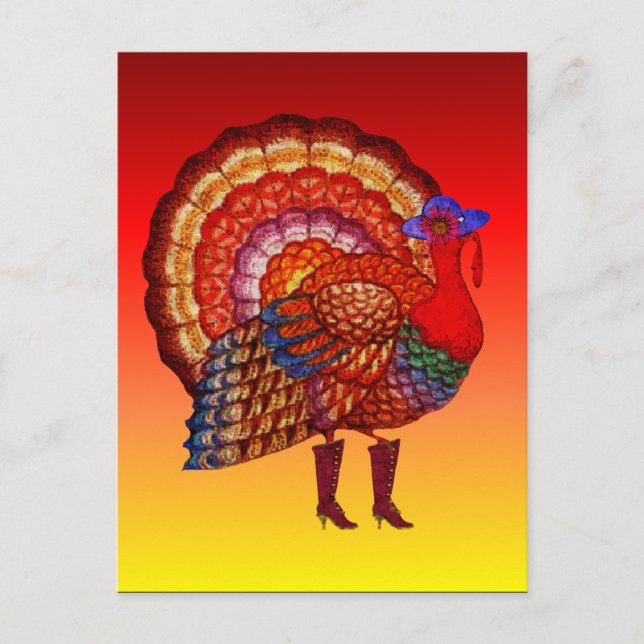 Postal Pájaro Viejo (Anverso)